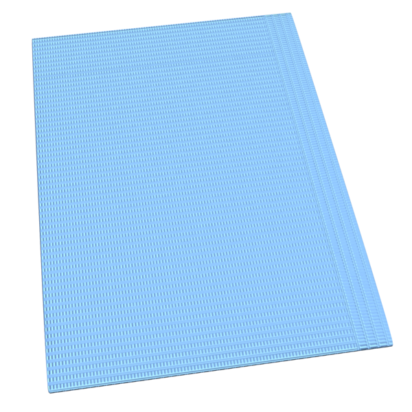 Dynarex Dental Bibs - Blue 17 3/4" x 12 7/8" 4492